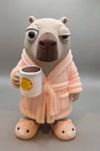 Capivara de Roupão: Modo Relax Ativado
