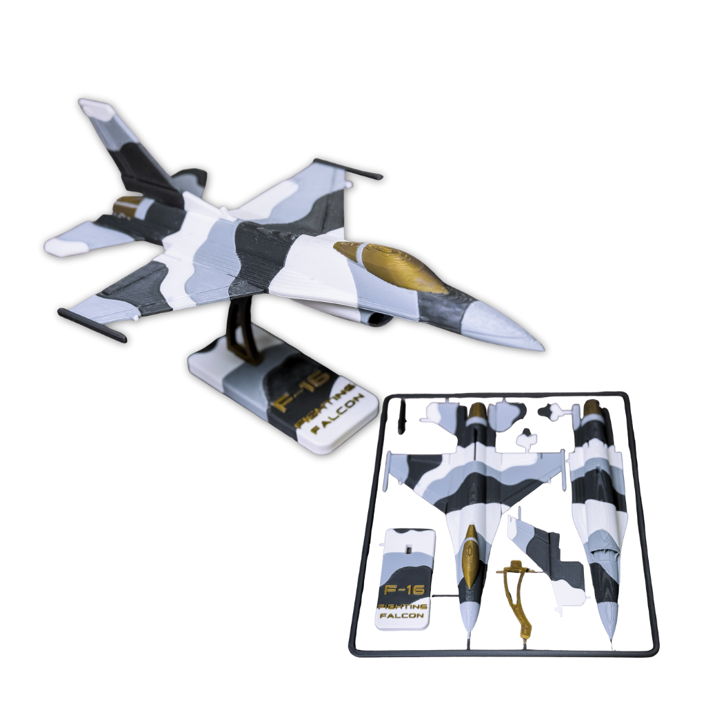 Kit Card: Avião F16 Falcon (para Montar)