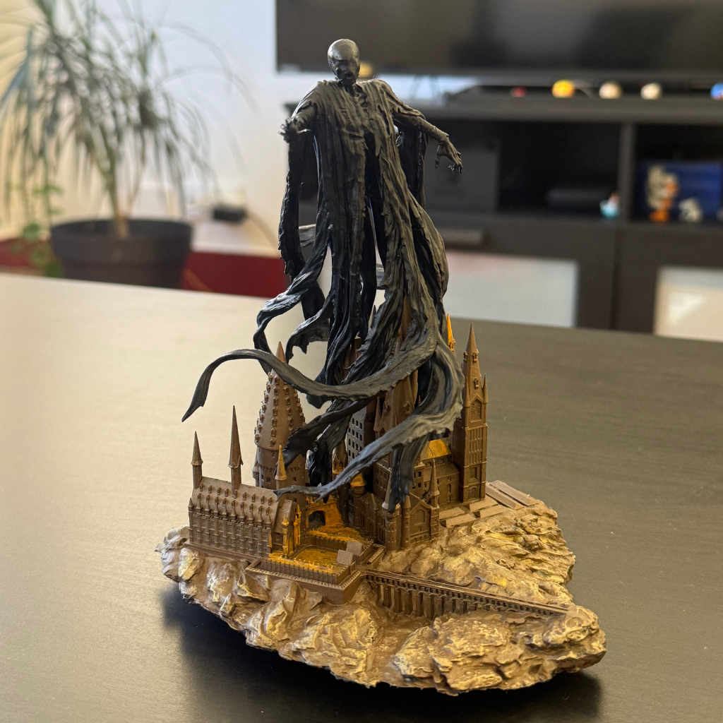 Estatua Dementor Sombrio | Inspirado no universo Harry Potter PT