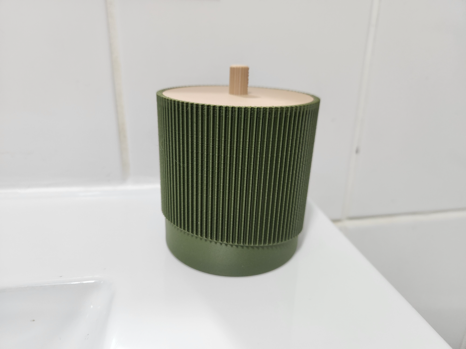 Porta Cotonetes Elevatório Prático | Casa de Banho