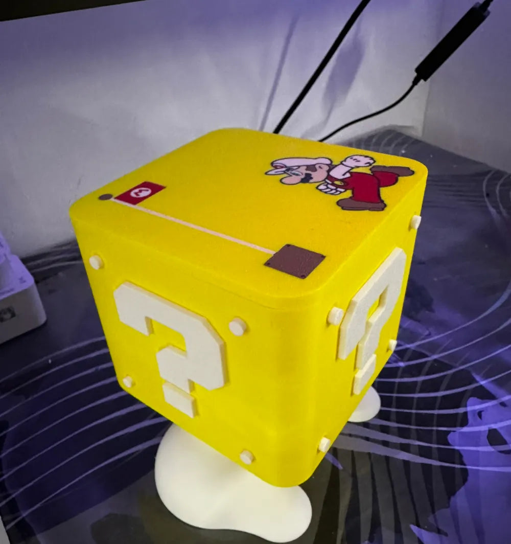 Caixa organizadora Mario | Inspirada em Mario Bros