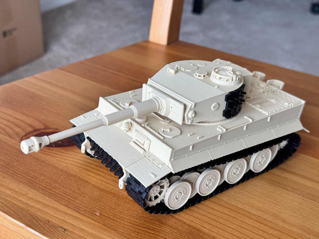 Miniatura Tanque Tiger I (Modelo 3D)