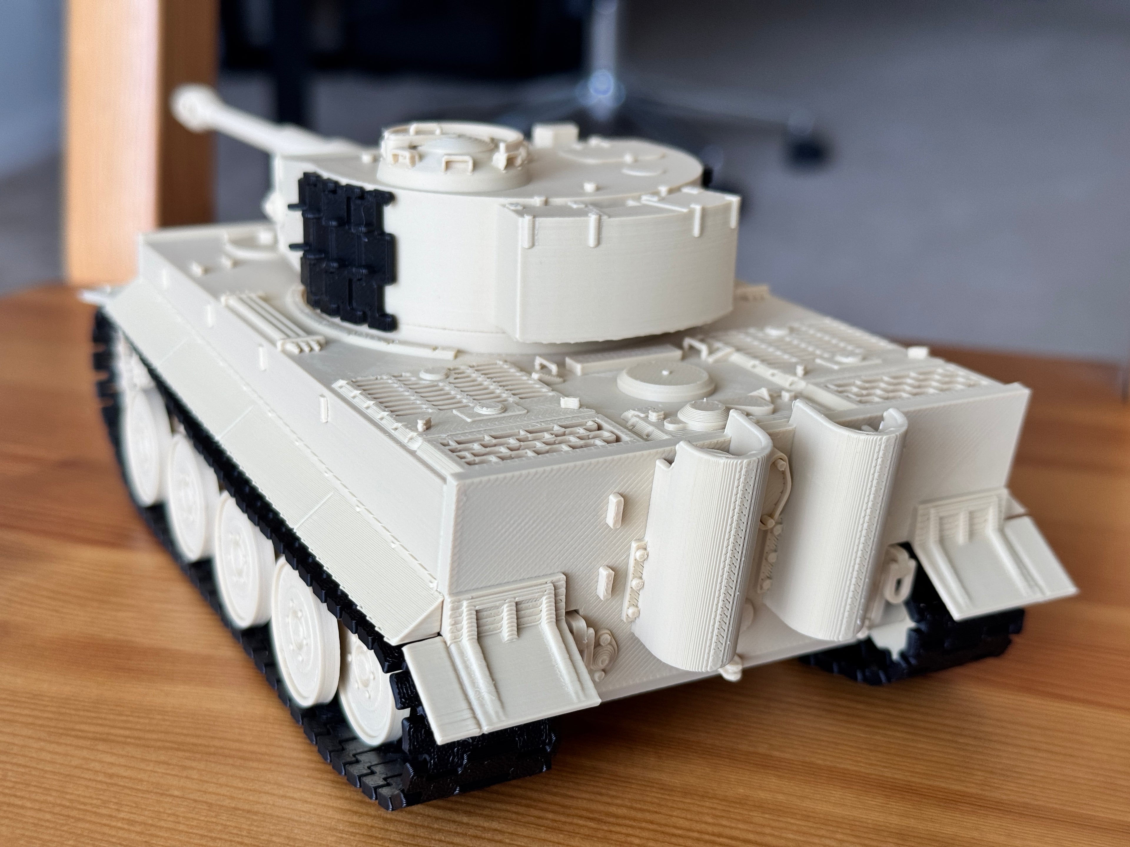 Miniatura Tanque Tiger I (Modelo 3D)