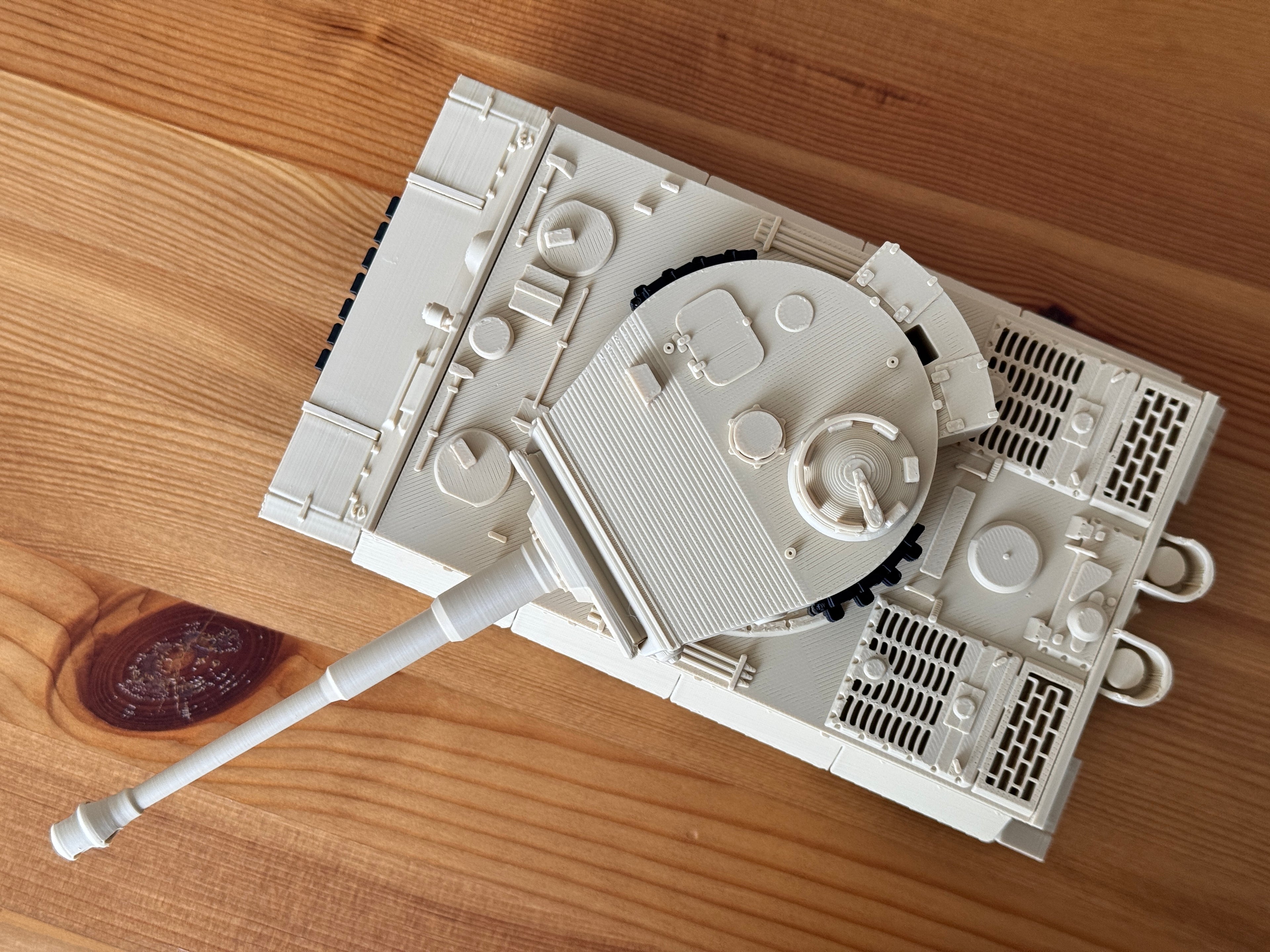 Miniatura Tanque Tiger I (Modelo 3D)