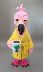Flamingo Rosa: Elegância (com Muito Sono)