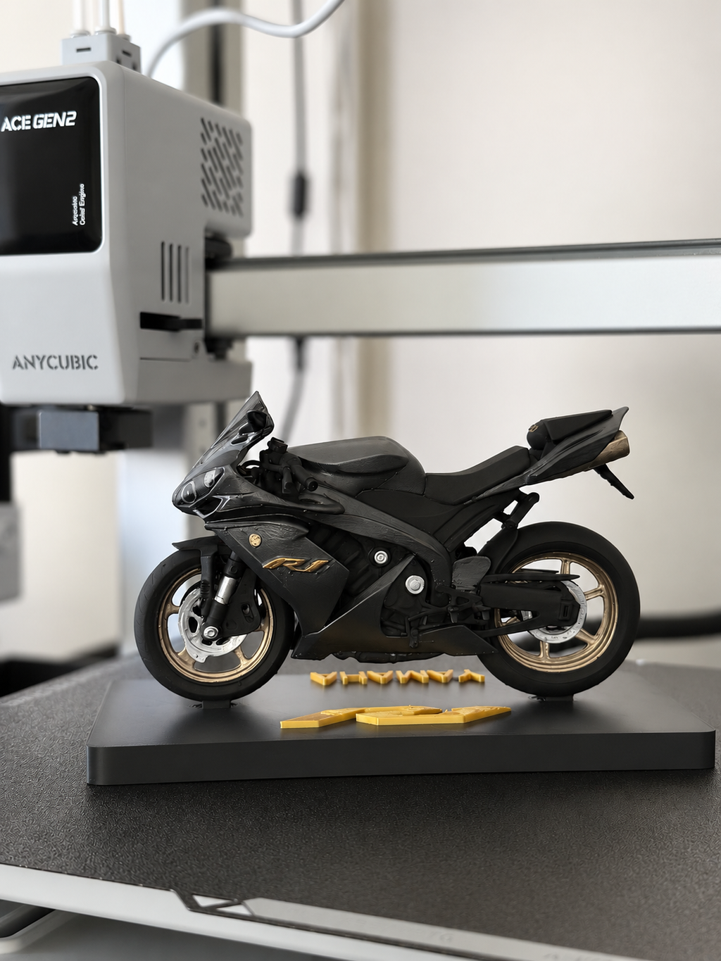 Réplica de Mota Personalizada (Modelo 3D)