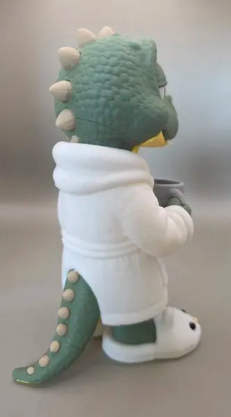 T-Rex de Pantufas: Um Clássico da Manhã