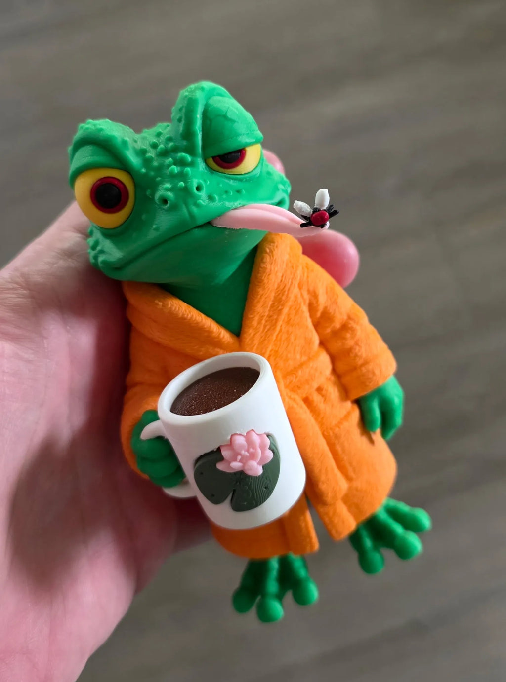 Sapo do Meme: Modo Café Ativado