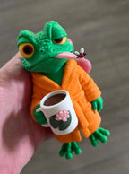 Sapo do Meme: Modo Café Ativado