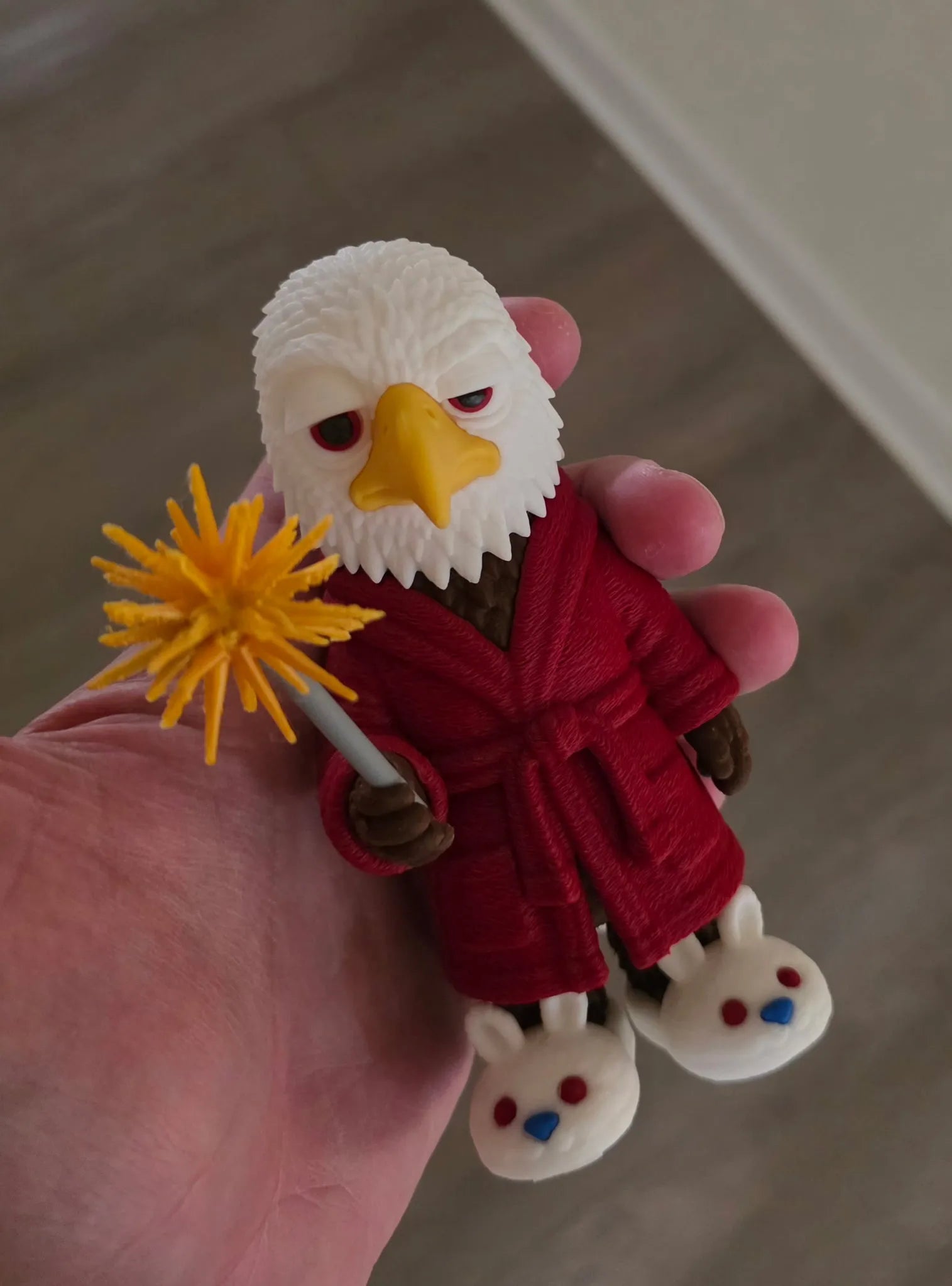 Águia com Pantufas: O Chefe da Manhã