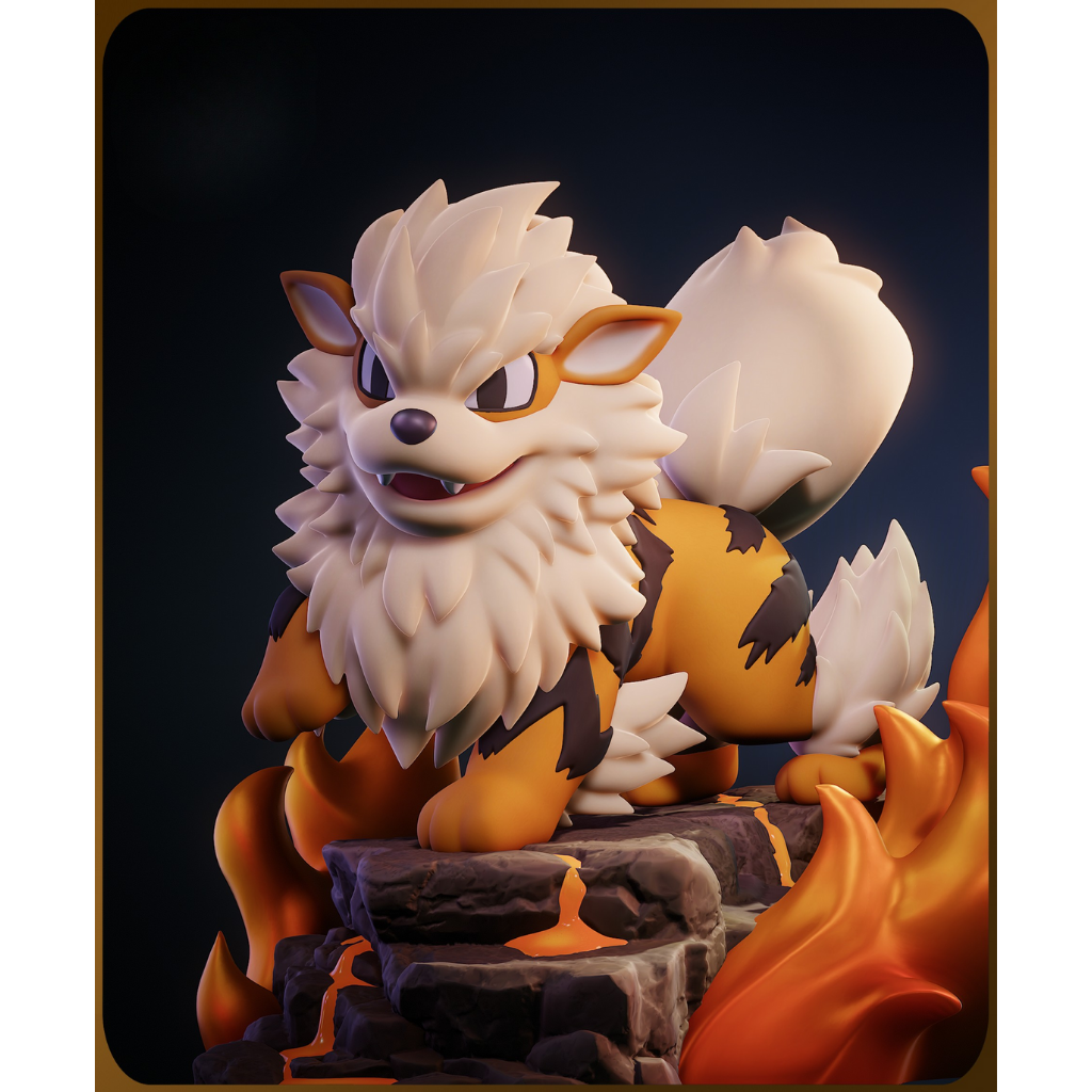 Chibi Arcanine - Pokemon
