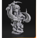 magens ilustrativas do modelo a ser produzido, Figure Chibi Sailor Moon impressa em 3D.