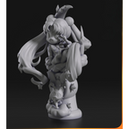 magens ilustrativas do modelo a ser produzido, Figure Chibi Sailor Moon impressa em 3D.