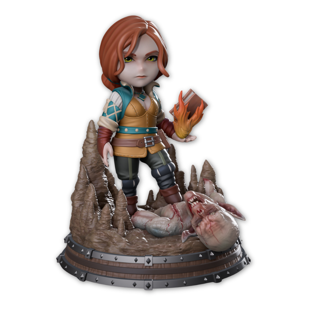 Chibi Triss Merigold: A Feiticeira de Temeria