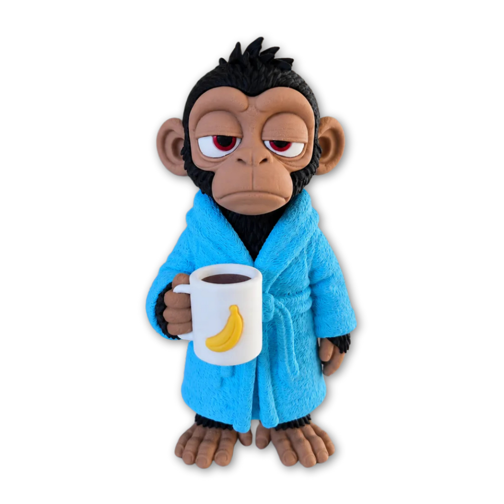 Chimpanzé: Bananas e Muito Café