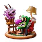 Figure Chibi Courage (Cão Cobarde)