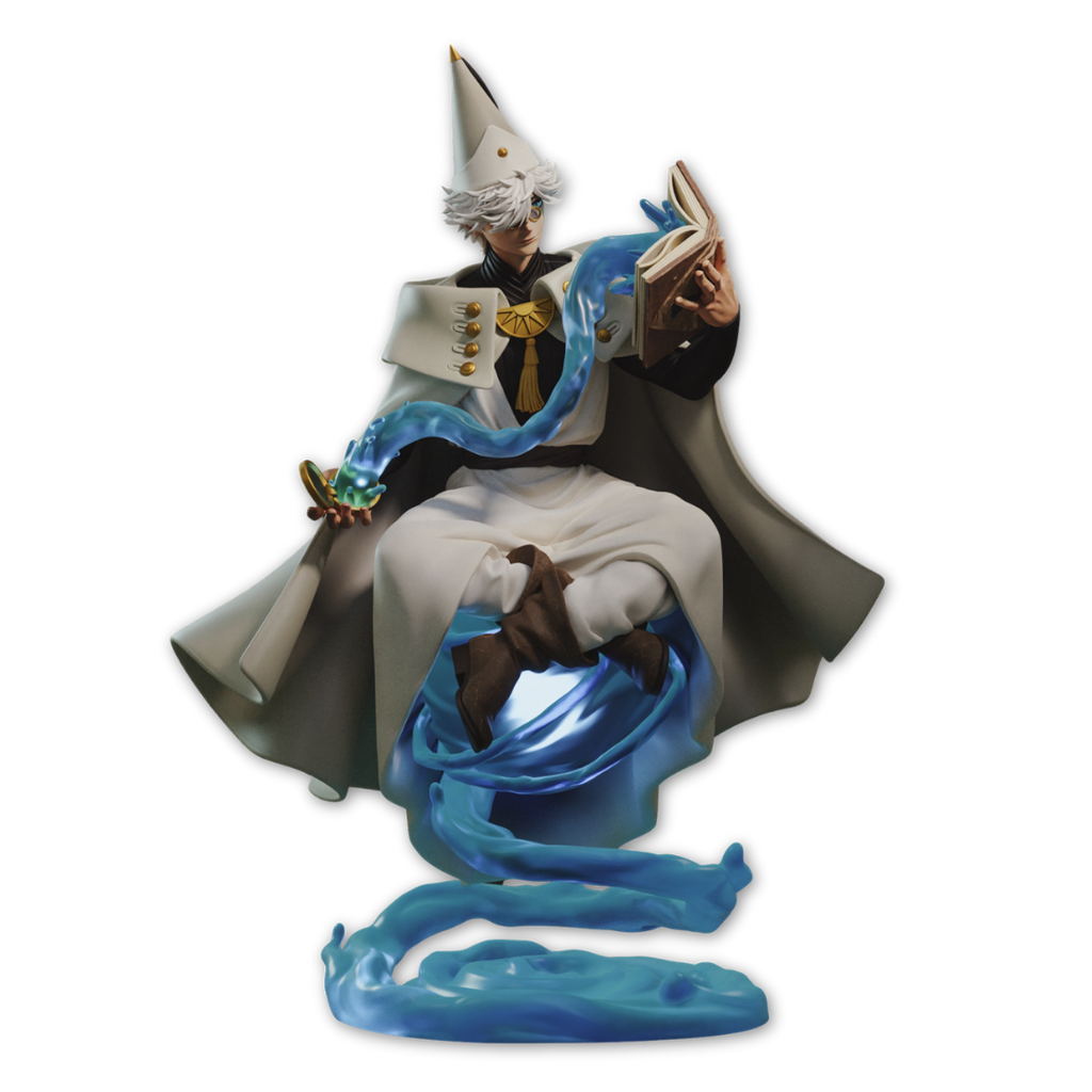 Figure Qifrey: O Mestre Feiticeiro do Ateliê de Magia