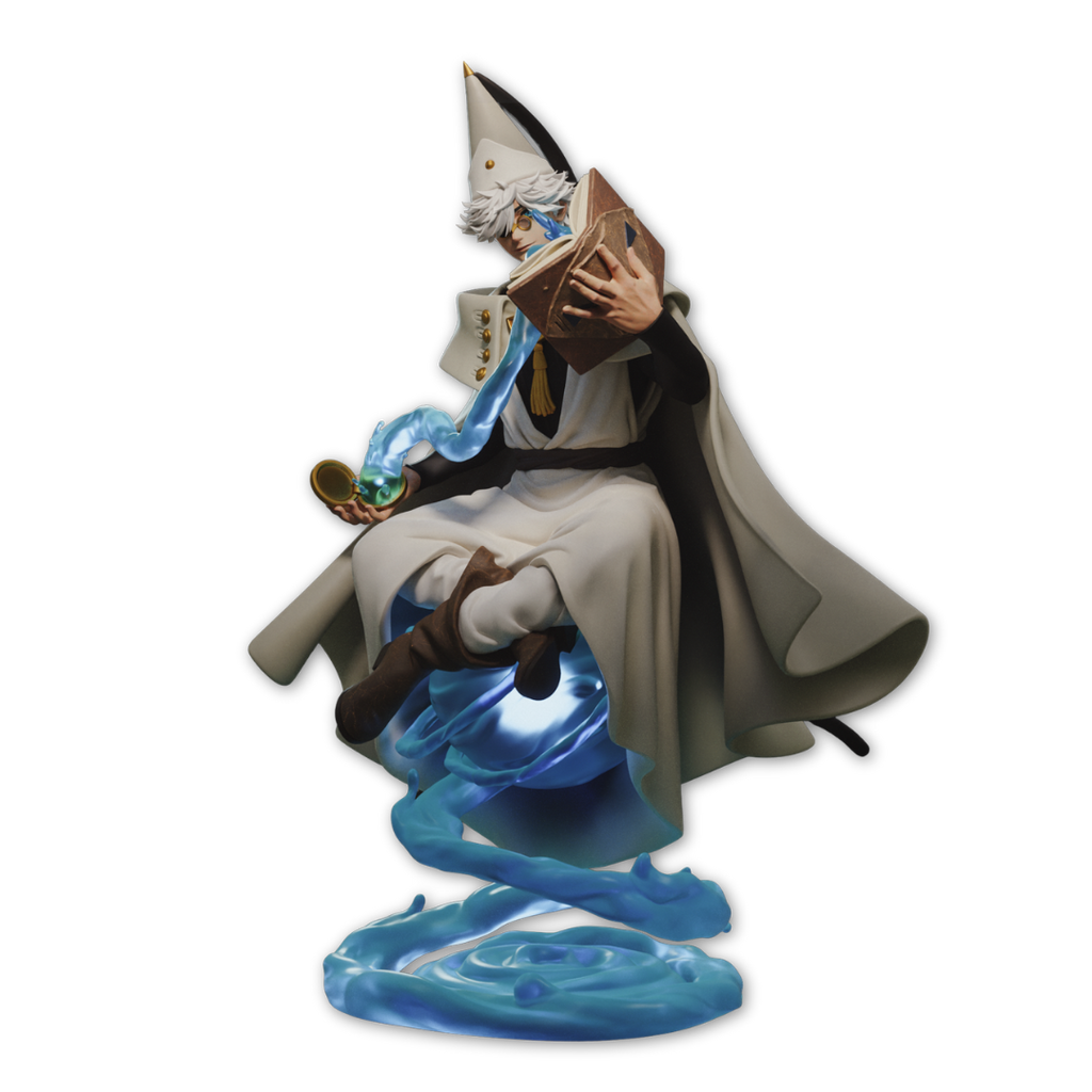 Figure Qifrey: O Mestre Feiticeiro do Ateliê de Magia