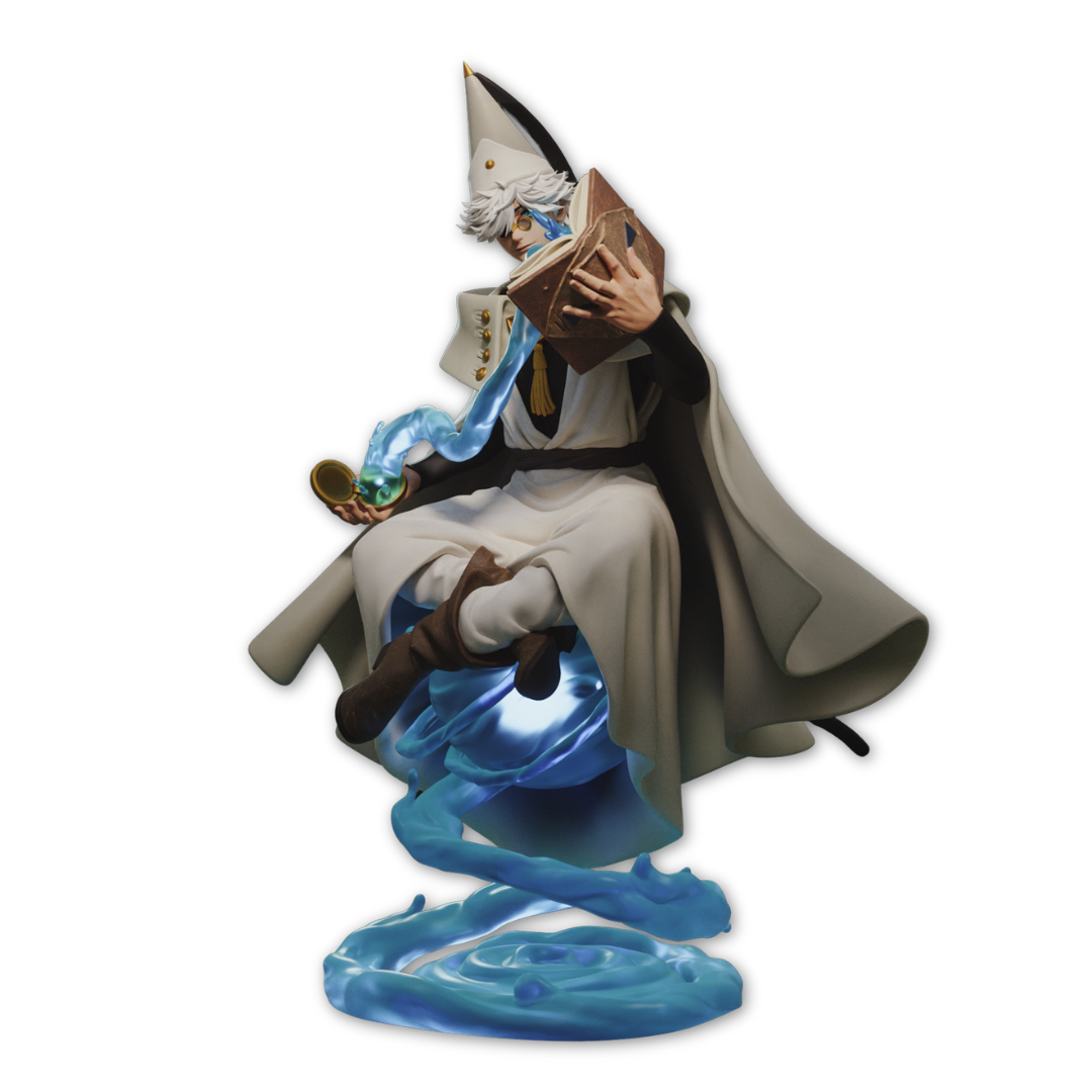 Figure Qifrey: O Mestre Feiticeiro do Ateliê de Magia