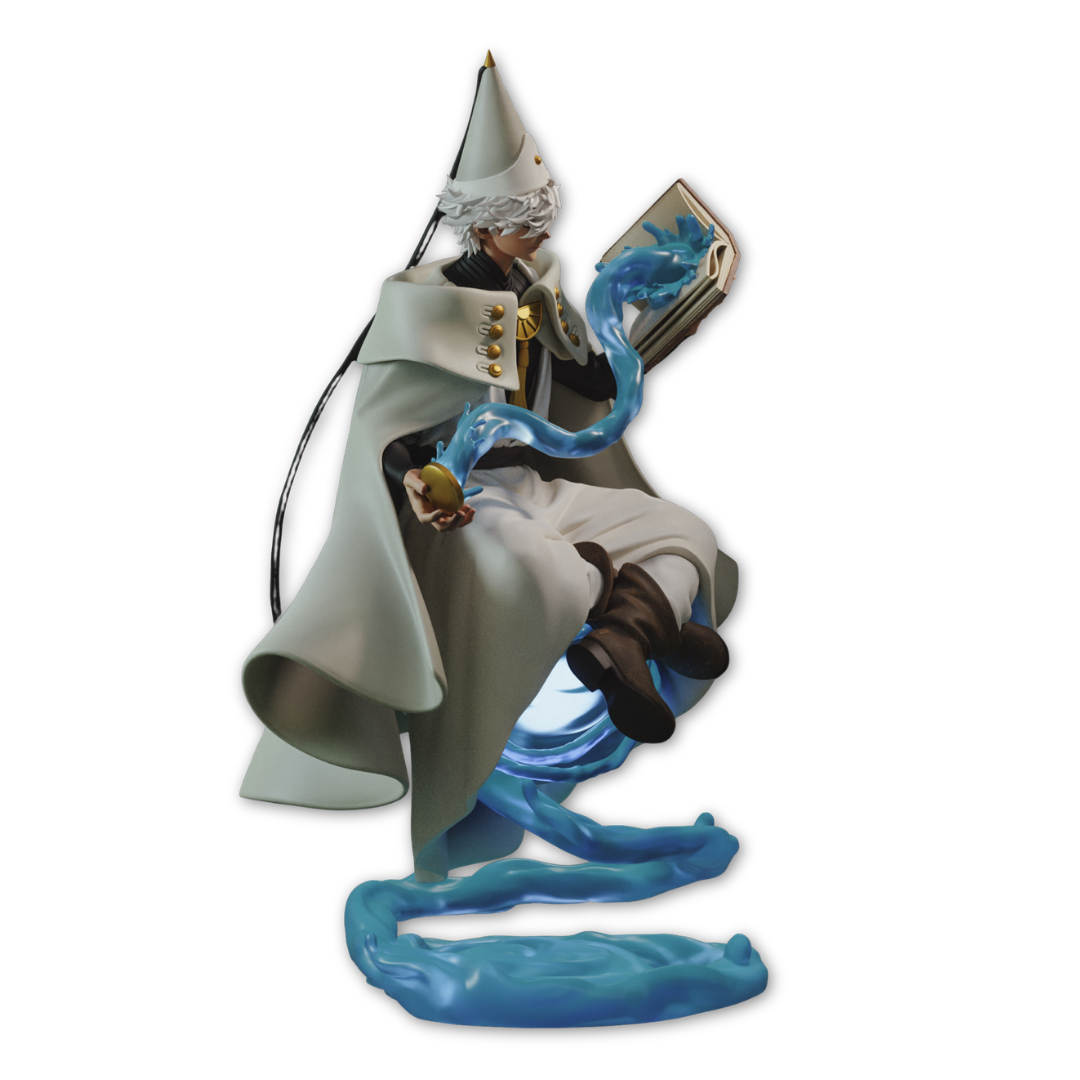 Figure Qifrey: O Mestre Feiticeiro do Ateliê de Magia