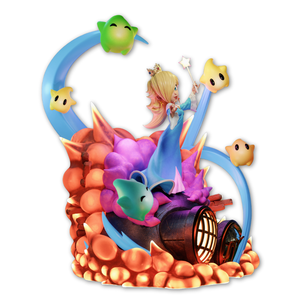 Figure Rosalina & Luma: A Guardiã do Cosmos