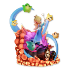 Figure Rosalina & Luma: A Guardiã do Cosmos