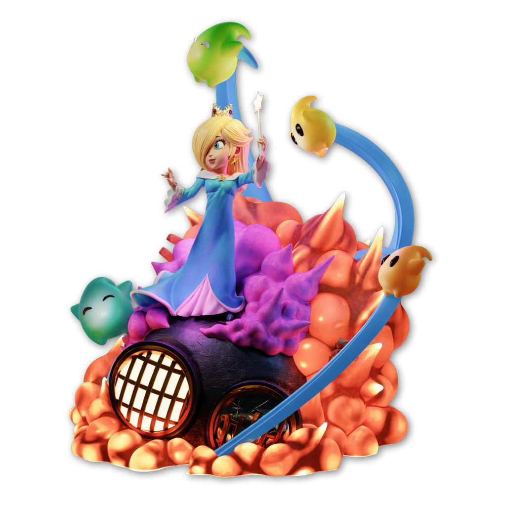 Figure Rosalina & Luma: A Guardiã do Cosmos
