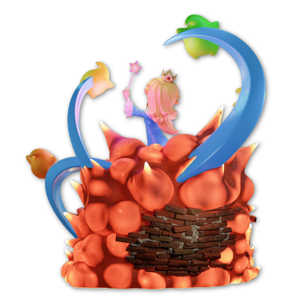 Figure Rosalina & Luma: A Guardiã do Cosmos