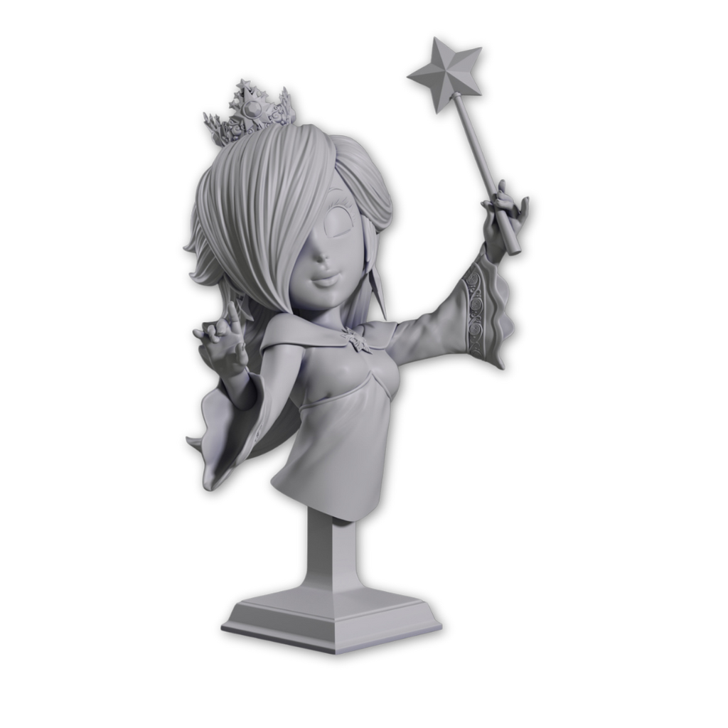 Figure Rosalina & Luma: A Guardiã do Cosmos