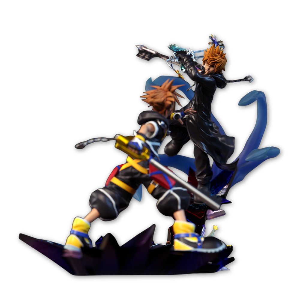 Diorama Figure Roxas x Sora: Os Dois Lados do Coração