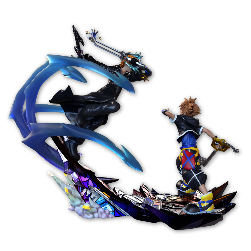 Diorama Figure Roxas x Sora: Os Dois Lados do Coração