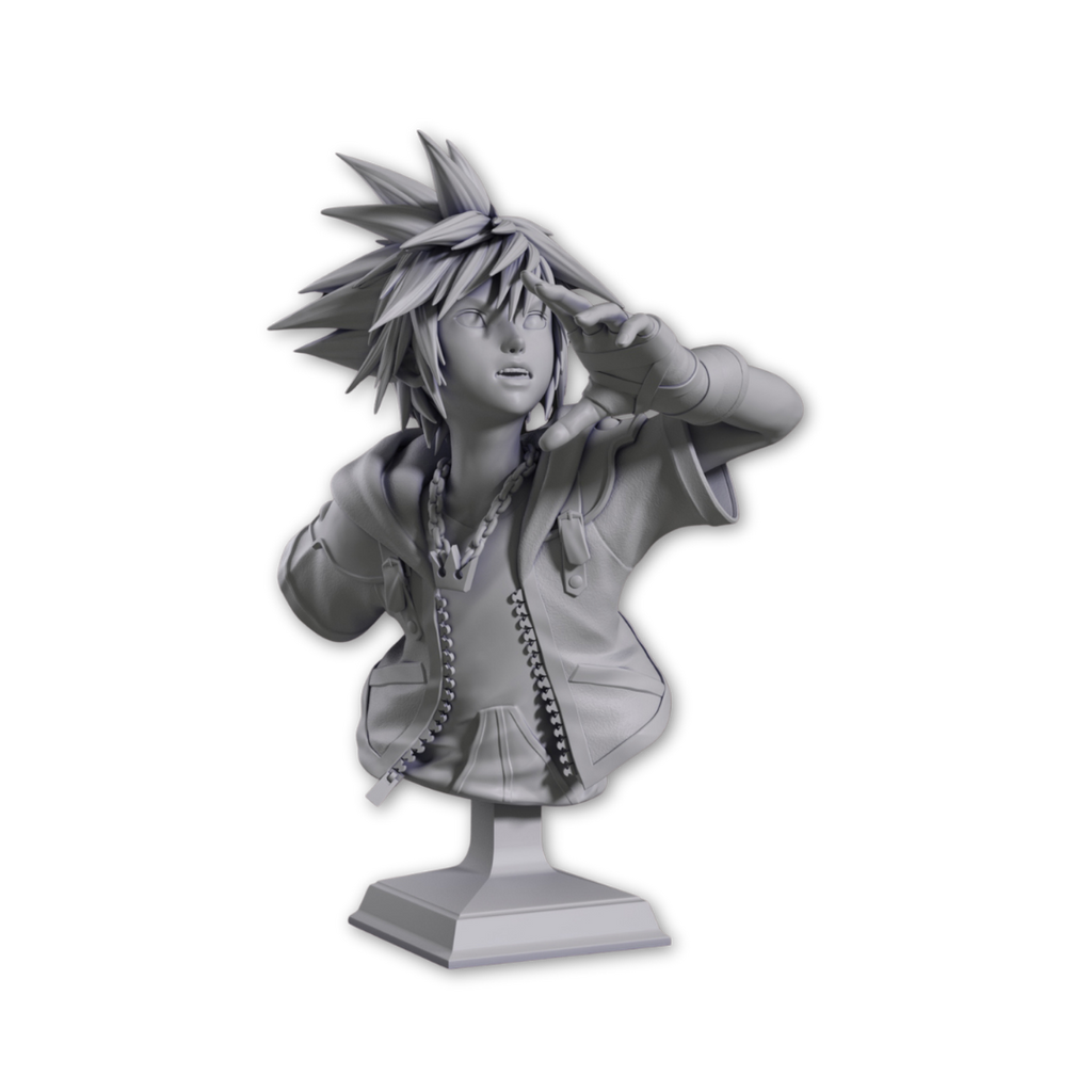 Diorama Figure Roxas x Sora: Os Dois Lados do Coração