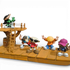 Diorama KND: Los Chicos del Barrio (Resina)
