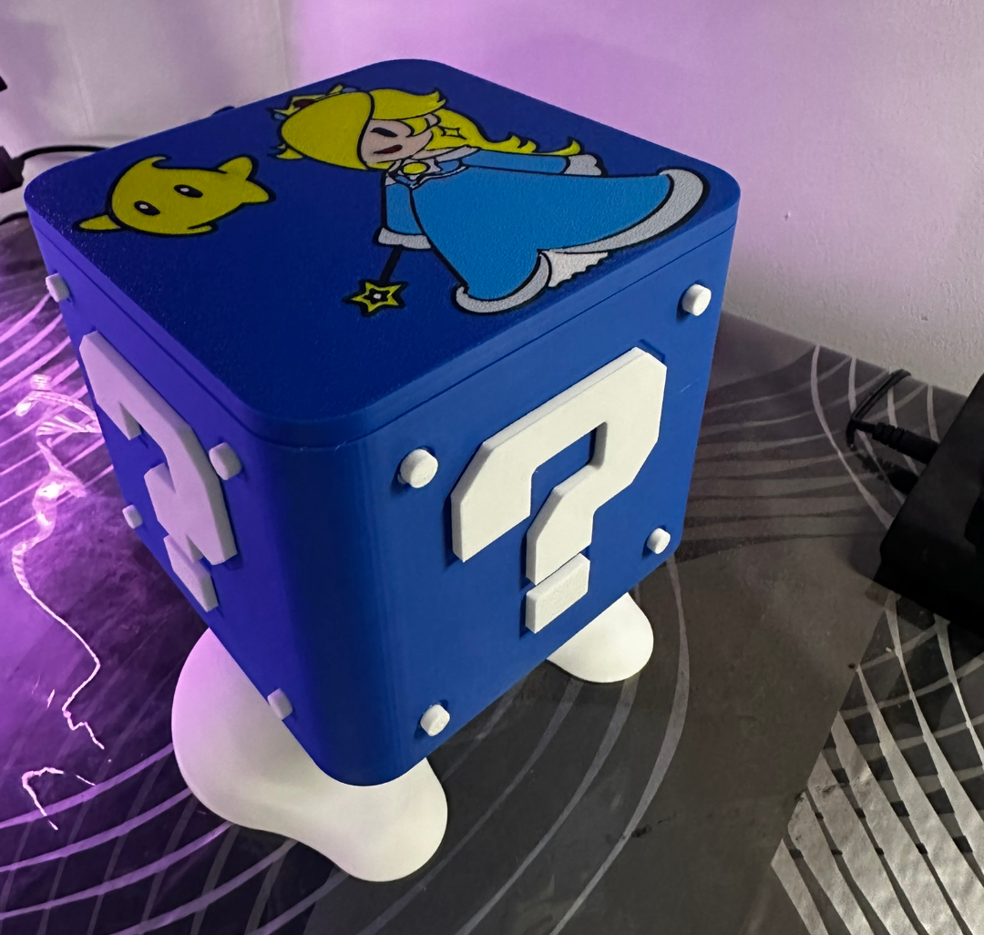 Caixa organizadora Rosalina| Inspirada em Mario Bros