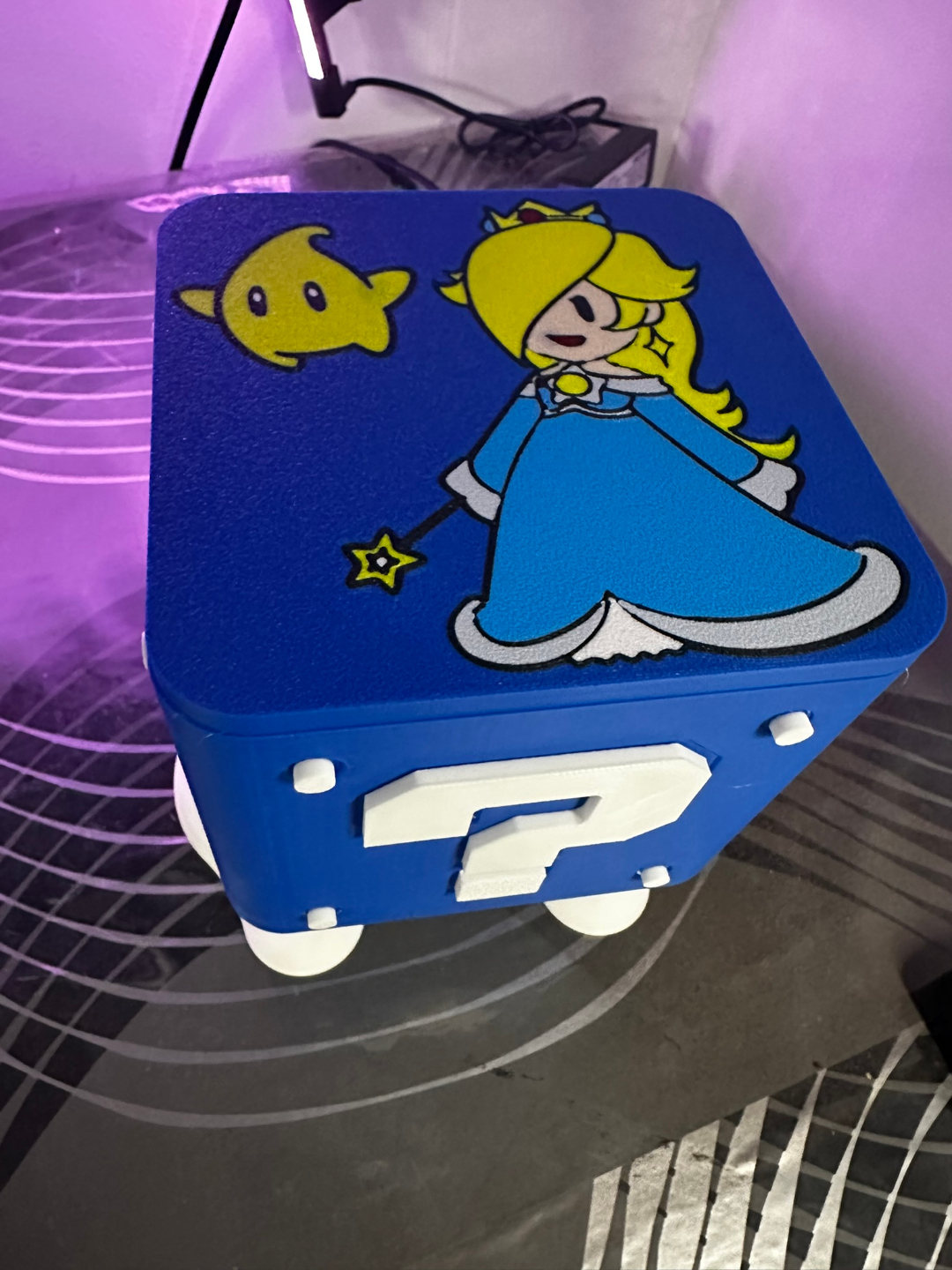 Caixa organizadora Rosalina| Inspirada em Mario Bros