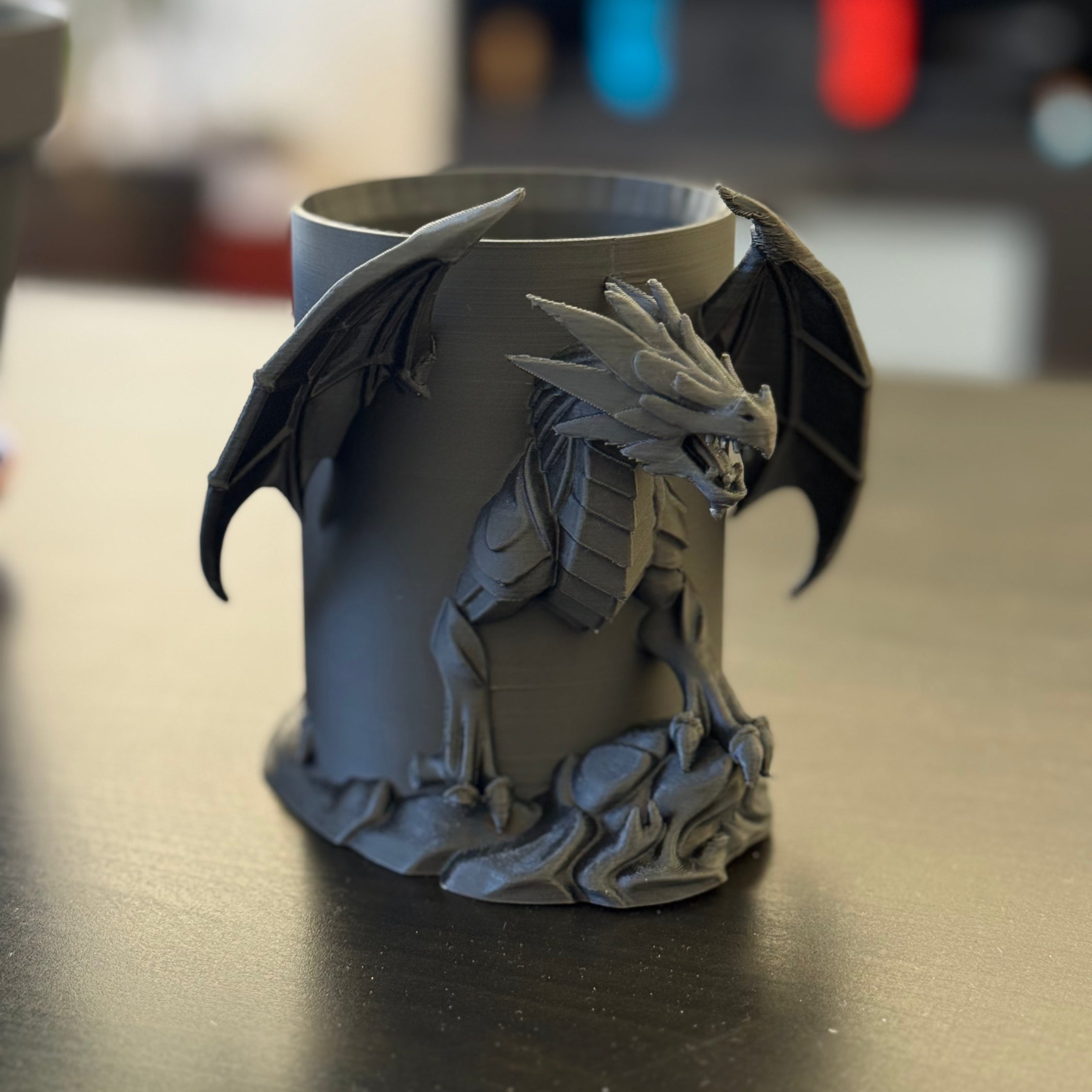 Caneca Dragão Lendário PT | Caneca Geek Dragao