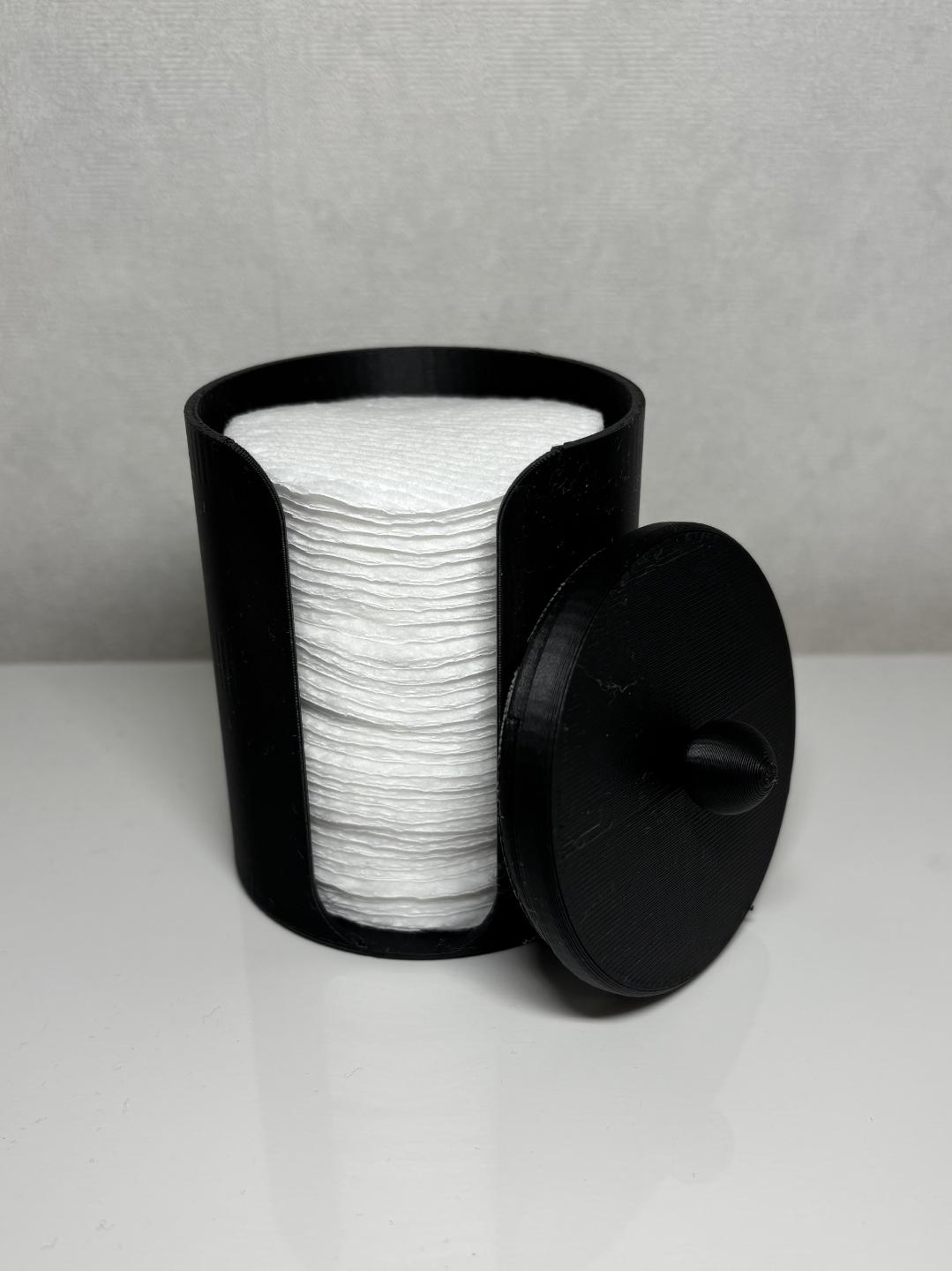 Organizador Discos Algodão Vertical | Casa de Banho