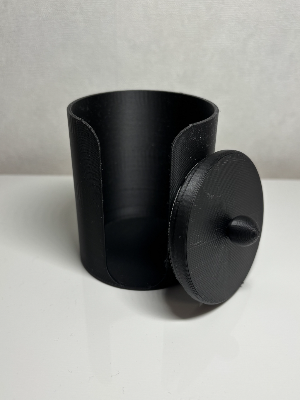 Organizador Discos Algodón Vertical | Cuarto de Baño