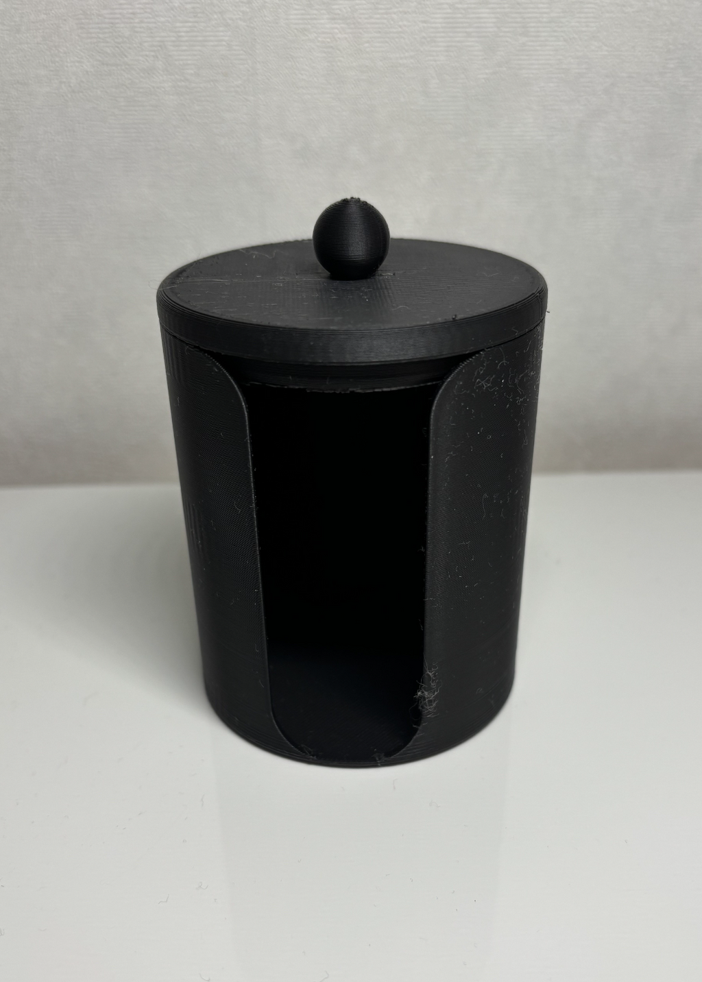 Organizador Discos Algodón Vertical | Cuarto de Baño