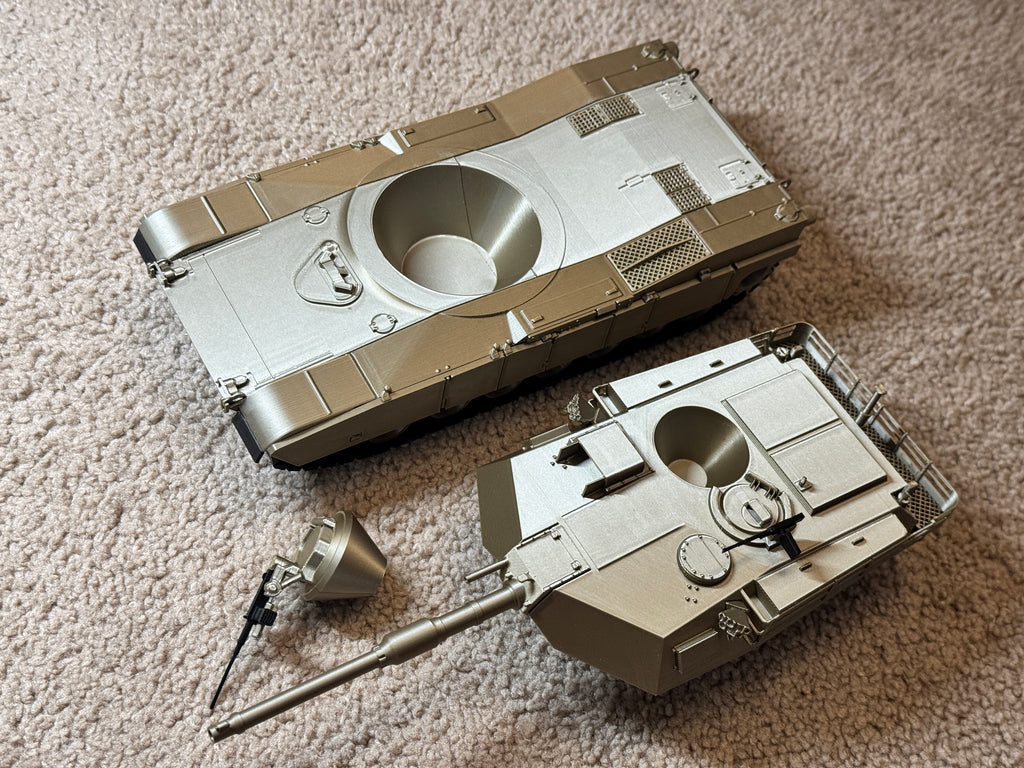 Miniatura Tanque Abrams M1A1 (Modelo 3D)