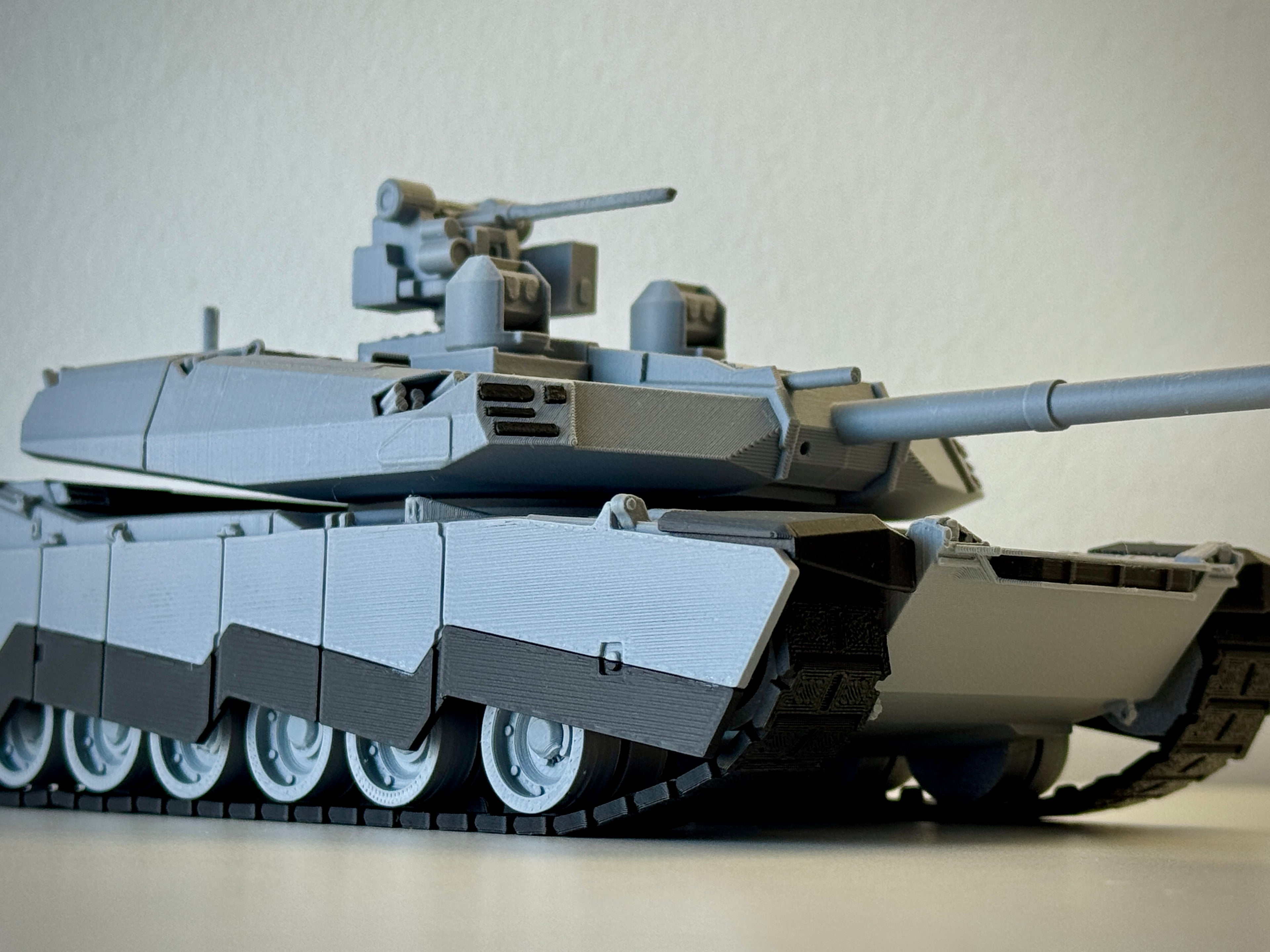 Miniatura Tanque Abrams X (Modelo 3D)
