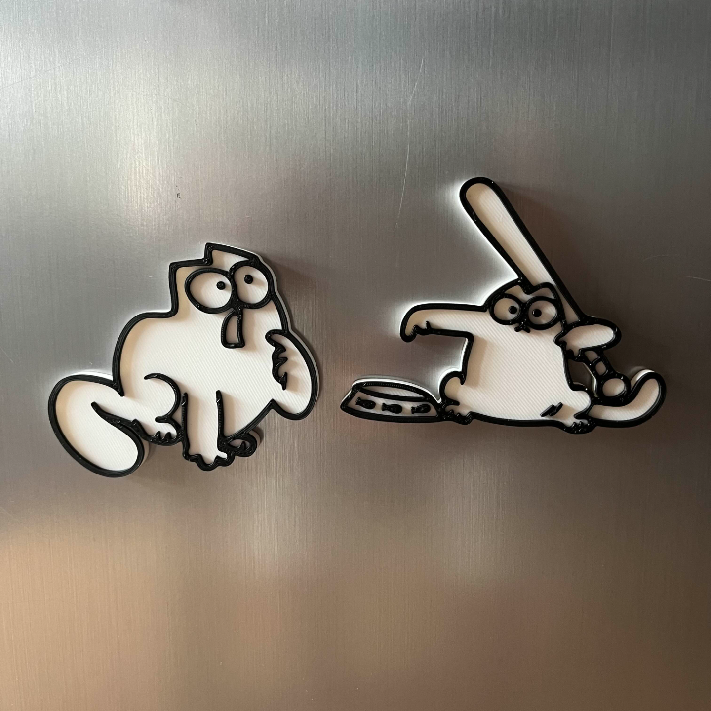 conjunto imãs divertidos para frigorifico