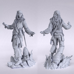 imagens ilustrativas do modelo a ser produzido, Figure Jack Sparrow impressa em 3D