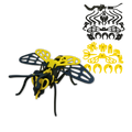 Kit de Cartulinas: Abeja (para Montar)