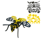 Kit de Cartulinas: Abeja (para Montar)