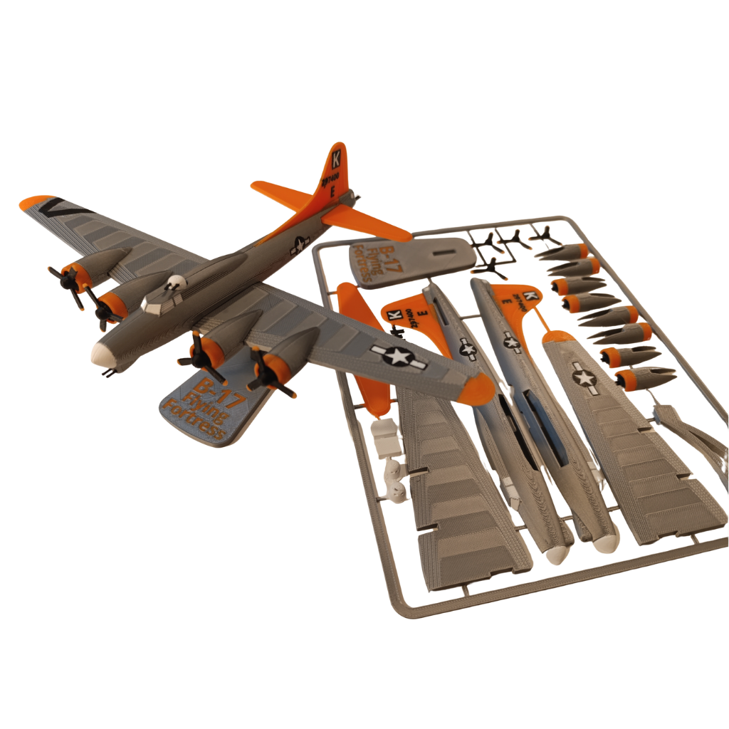 Kit Card: Avião B17 (para Montar)