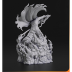 imagens ilustrativas visão traseira do modelo a ser produzido Figure Rengoku