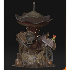 imagem ilustrativas do modelo a ser produzido, Figure Little Nightmares III impressoem resina