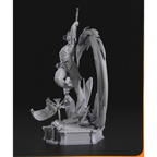 imagem ilustrativas do modelo a ser produzido, Figure Melinoe de Hades 2, impressa em 3D.