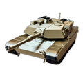 Miniatura Tanque Abrams M1A1 (Modelo 3D)
